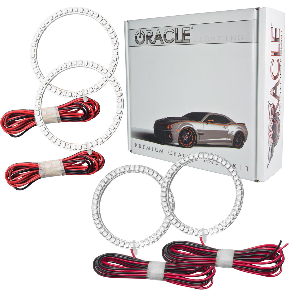 Oracle Lighting Led Halo Kit, White (2007-2009 S450, S500, S550, S600, S63 AMG, S65 AMG) - 2700-001
