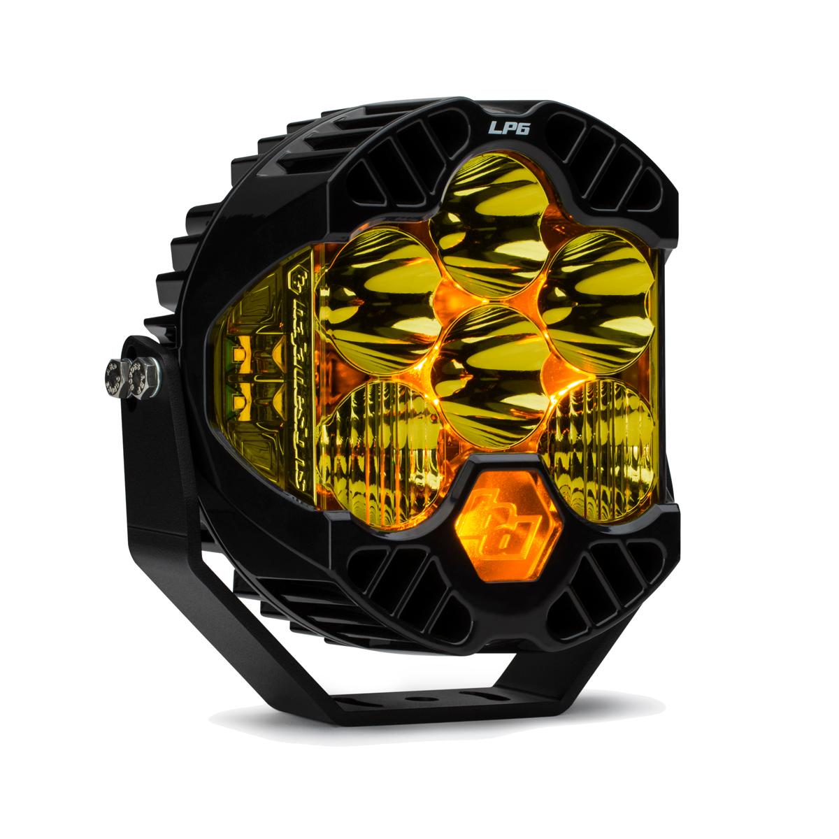 Baja Designs LP6 Pro LED Pod: (Each / Amber / Combo Beam) (Universal) - 270013