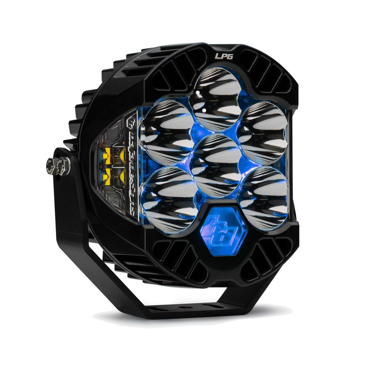 Baja Designs LP6 Pro LED Auxiliary Light Pod Light Pattern Driving/Combo Blue Backlight Baja Designs - 270015