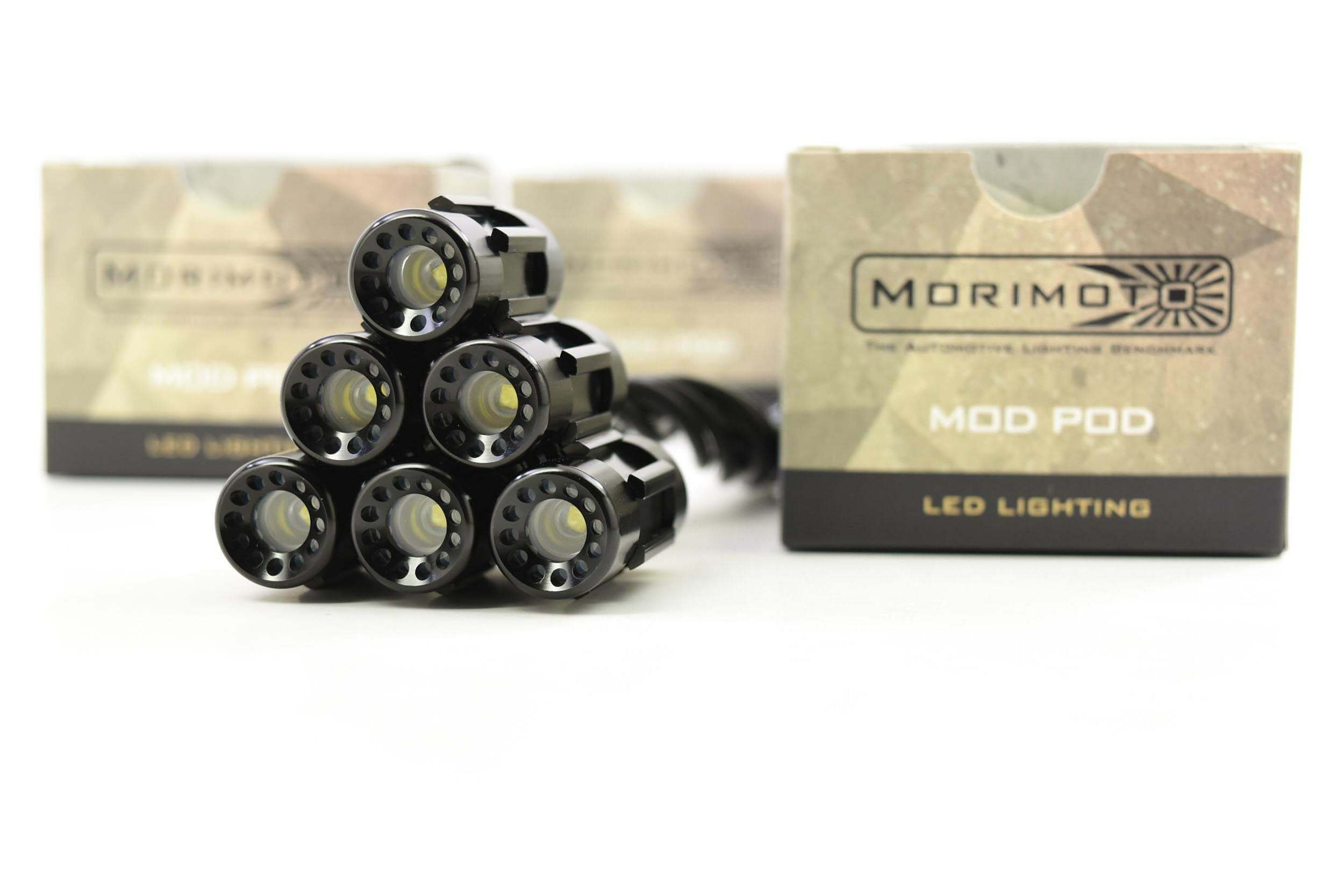 Morimoto ModPod Mini: Switchback White/Amber (Universal) - LED1180