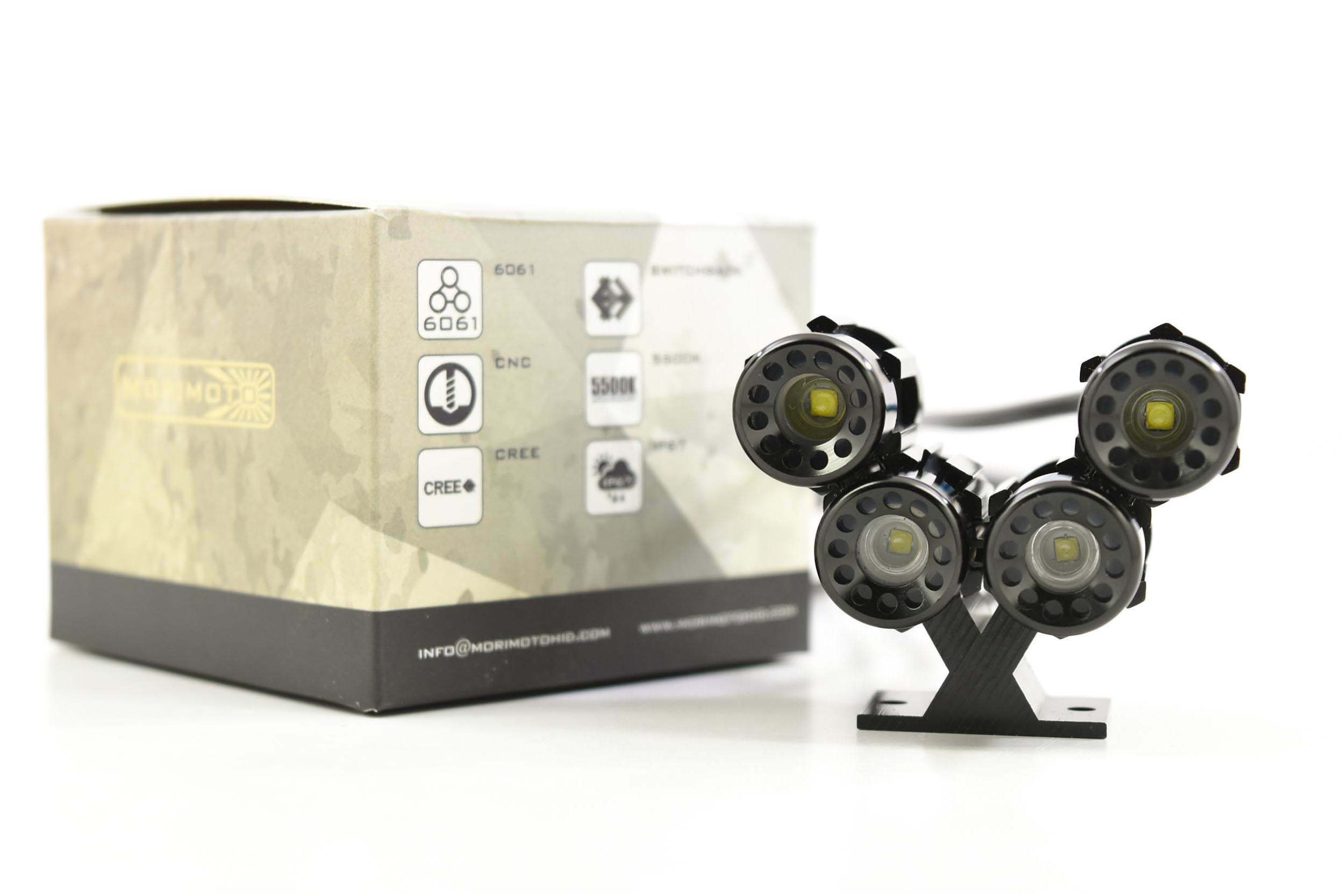 Morimoto ModPod Mini: Switchback White/Amber (Universal) - LED1180