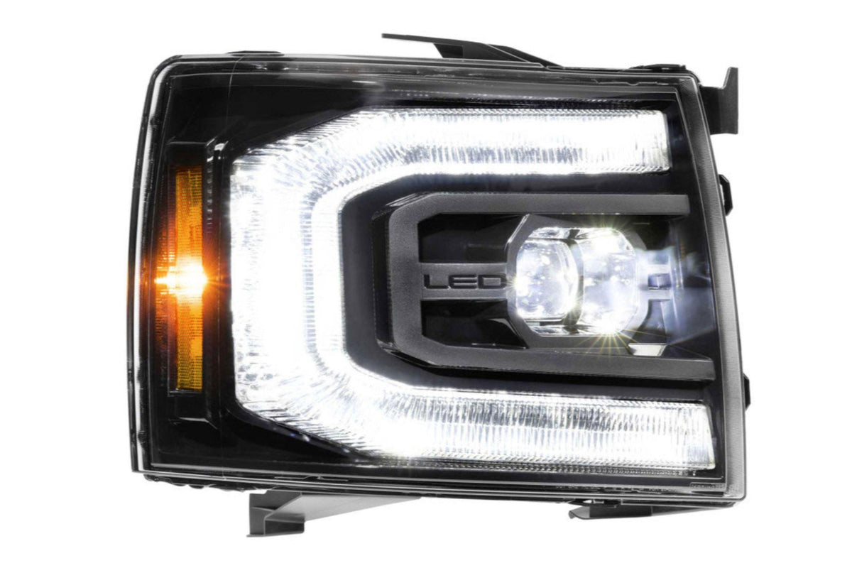 Morimoto XB LED Heads: Chevy Silverado (07-13) (Pair / ASM / Gen II) - LF540.2-ASM