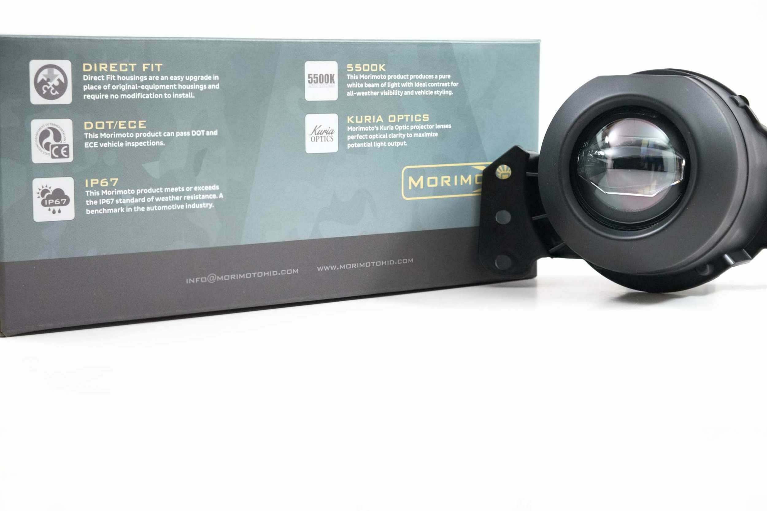 Morimoto  XB LED Fogs: Type BMW-2 (Set / Black) (BMW Other) - LF601