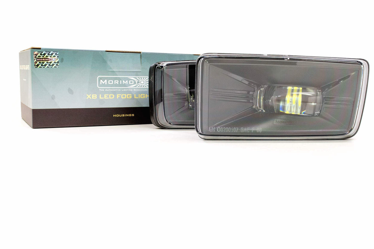 Morimoto  XB LED Fogs: Type C (Set / Black) (GM Silverado (07-15)) - LF90