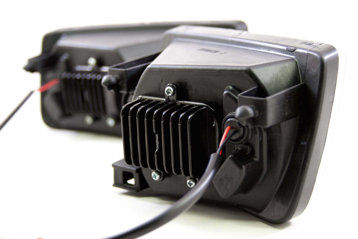 Morimoto  XB LED Fogs: Type C (Set / Black) (GM Silverado (07-15)) - LF90