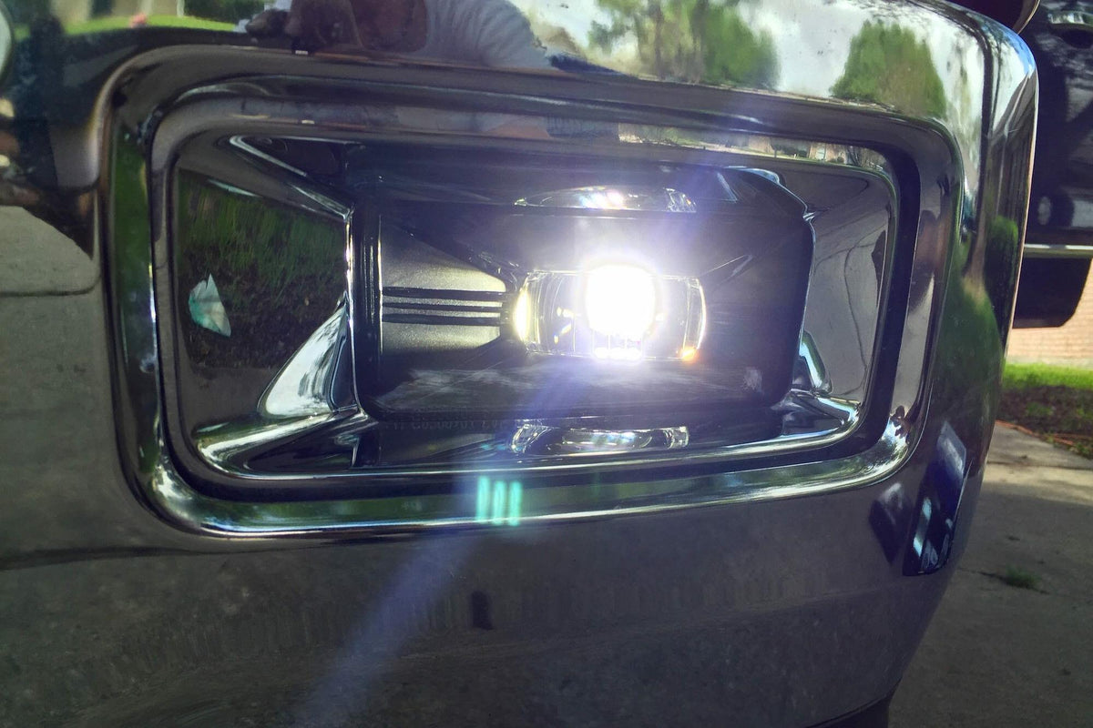 Morimoto  XB LED Fogs: Type C (Set / Black) (GM Silverado (07-15)) - LF90