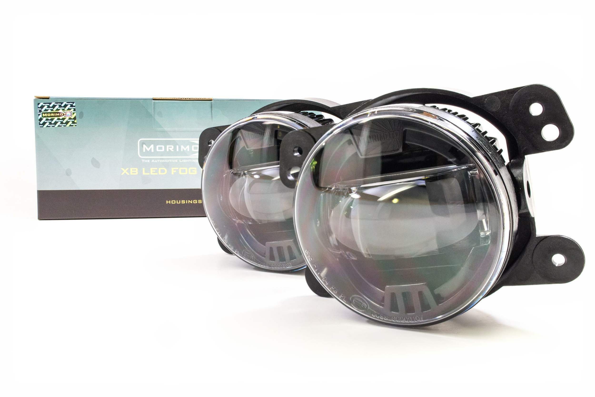 Morimoto  XB LED Fogs: Type M (Set / Black) (Jeep Wrangler (JK)) - LF030