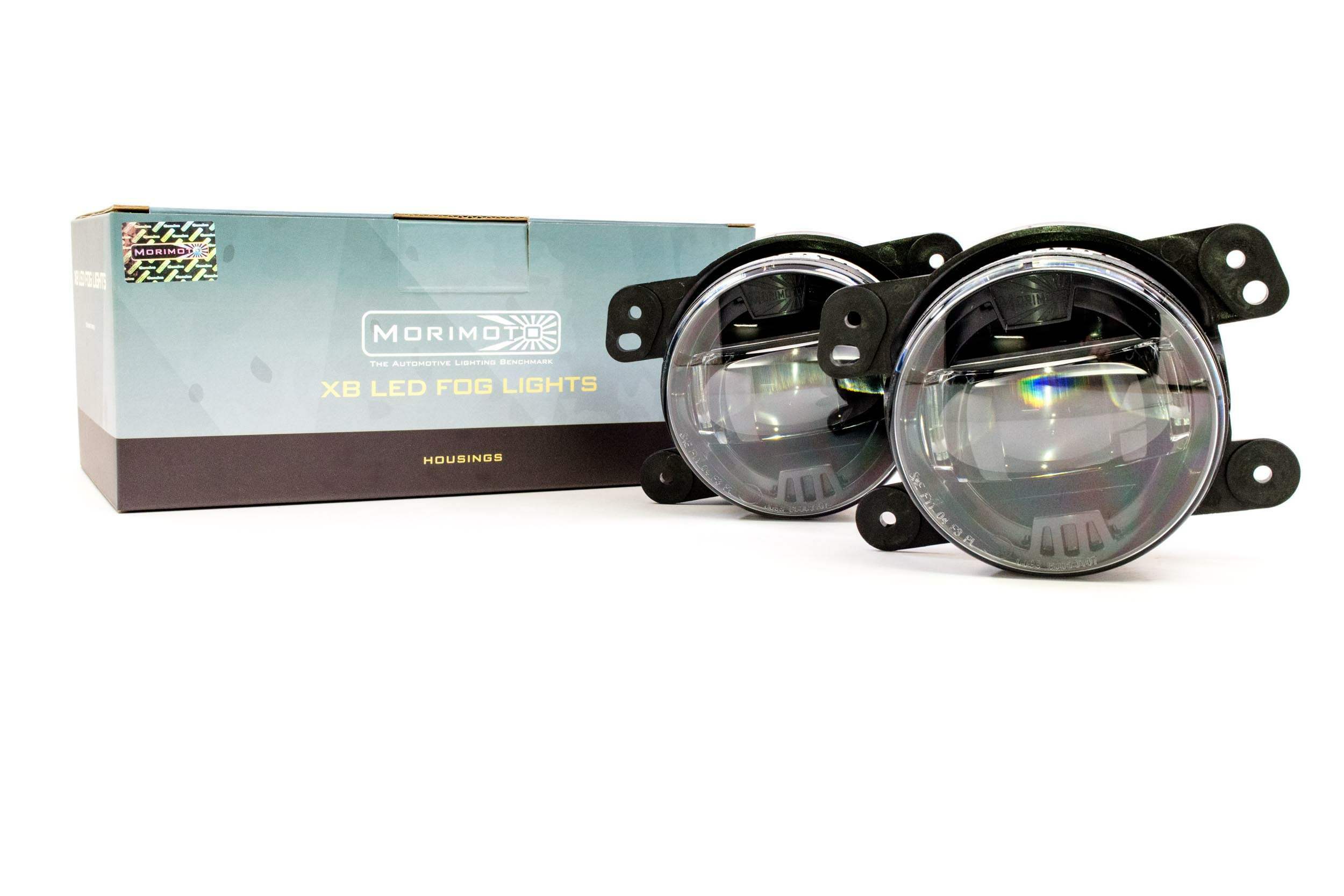 Morimoto  XB LED Fogs: Type M (Set / Black) (Jeep Wrangler (JK)) - LF030