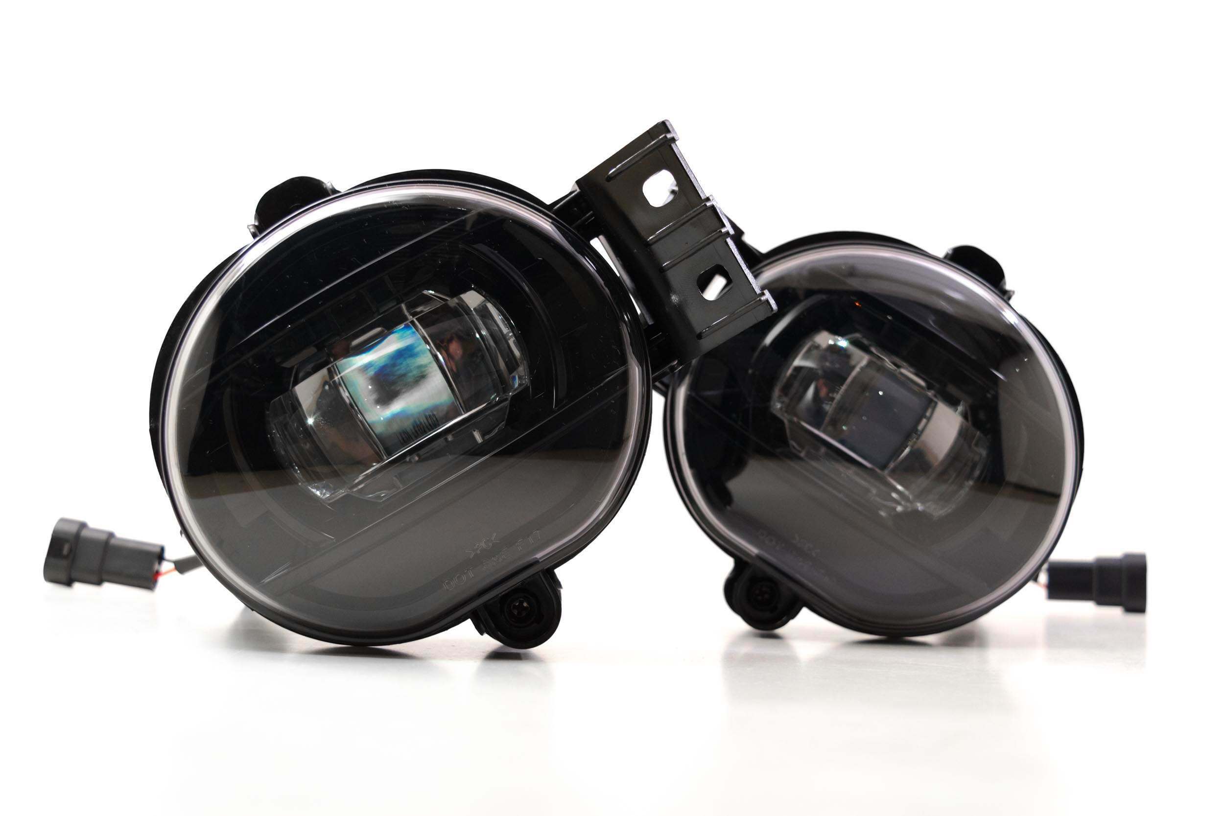 Morimoto  XB LED Fogs: Type Ram Oval (Set / Black) (Dodge Ram (02-08)) - LF292
