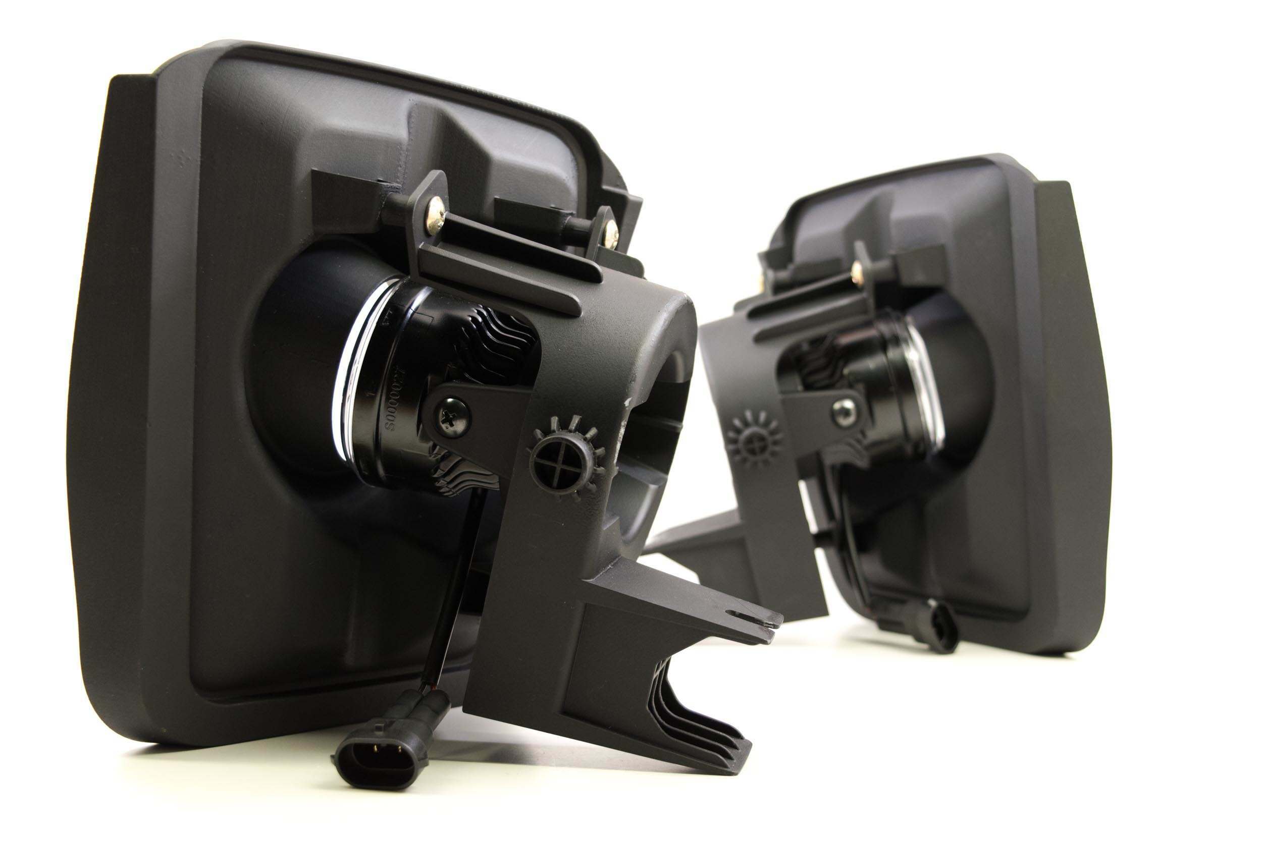 Morimoto  XB LED Fogs: Type Ram Vertical (Set/Black) (Dodge Ram (09-18)) - LF291