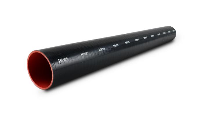 Vibrant Performance 4 Ply Silicone Sleeve Coupler, 2.25" Id X 36" Long - Black - 2709
