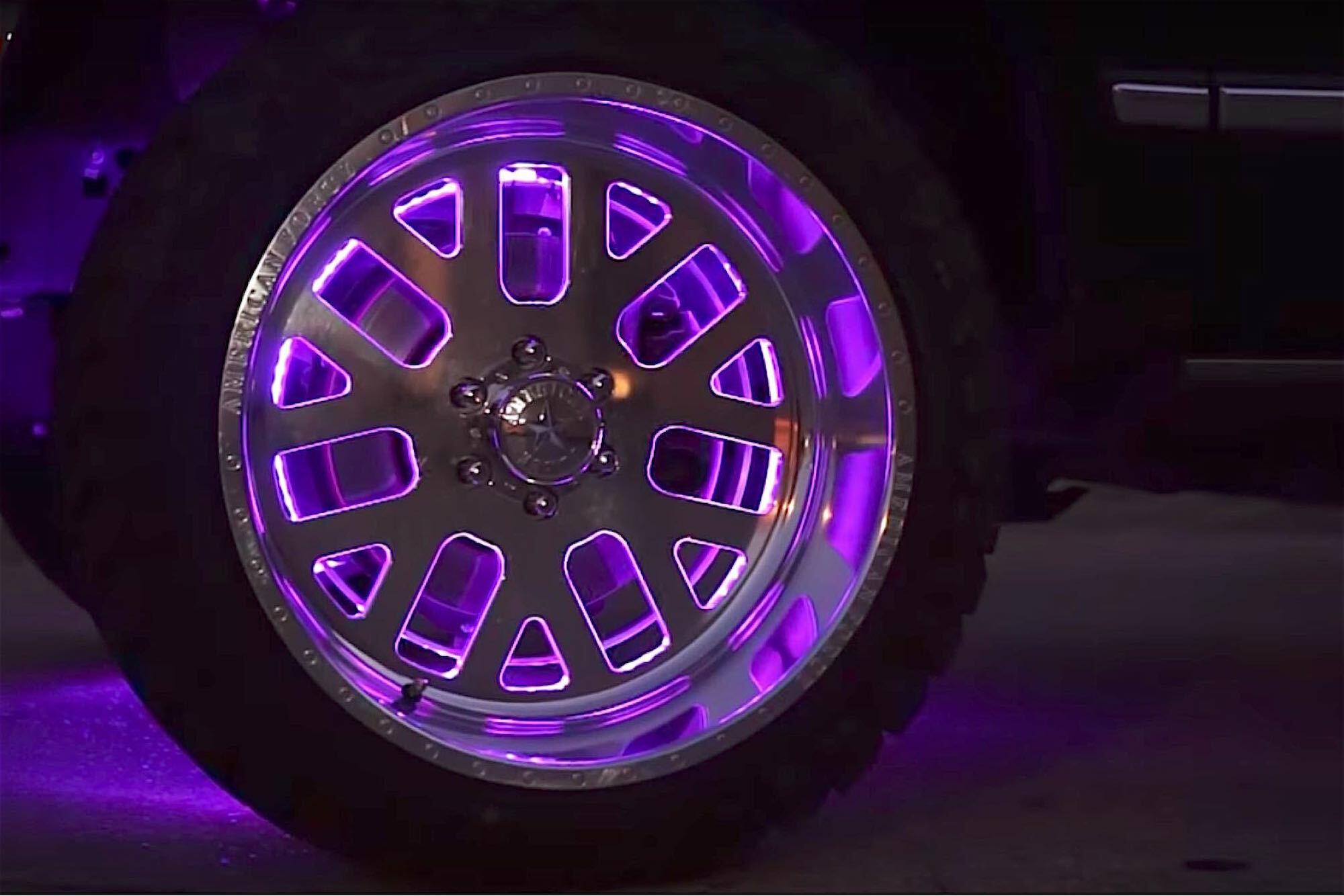 Profile Pixel Wheel Rings: 14in (4 Pc Set / RGBW) - LED1240W.4