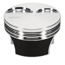 JE Pistons Piston Set, 4032, Flat Top, 3.572 Bore, 1.220 CD, 0.866 Pin, Set of 8. (Ford 4.6L Modular 2V) - 271106