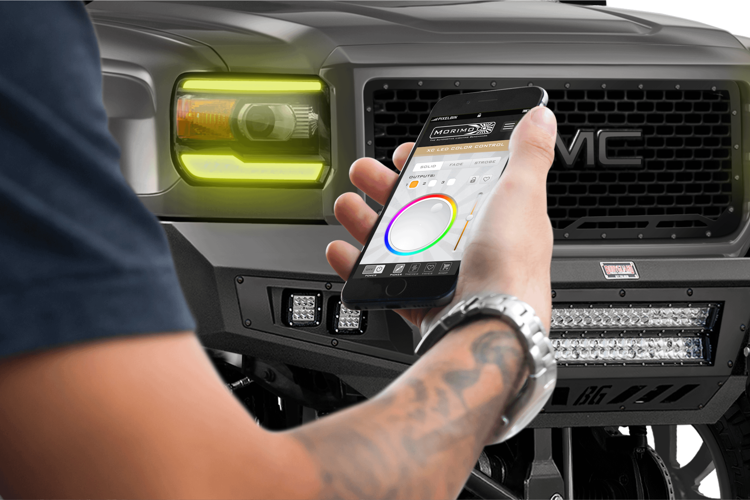Profile  Pixel DRL Boards: 14-15 GMC Sierra (Set) - LED320