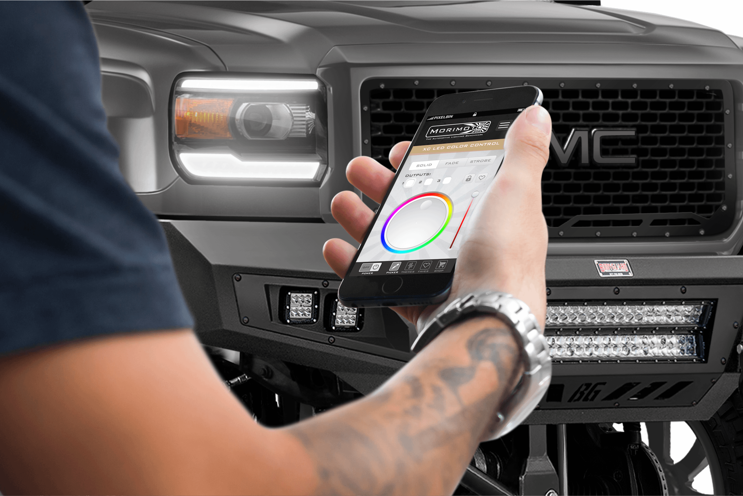 Profile  Pixel DRL Boards: 14-15 GMC Sierra (Set) - LED320
