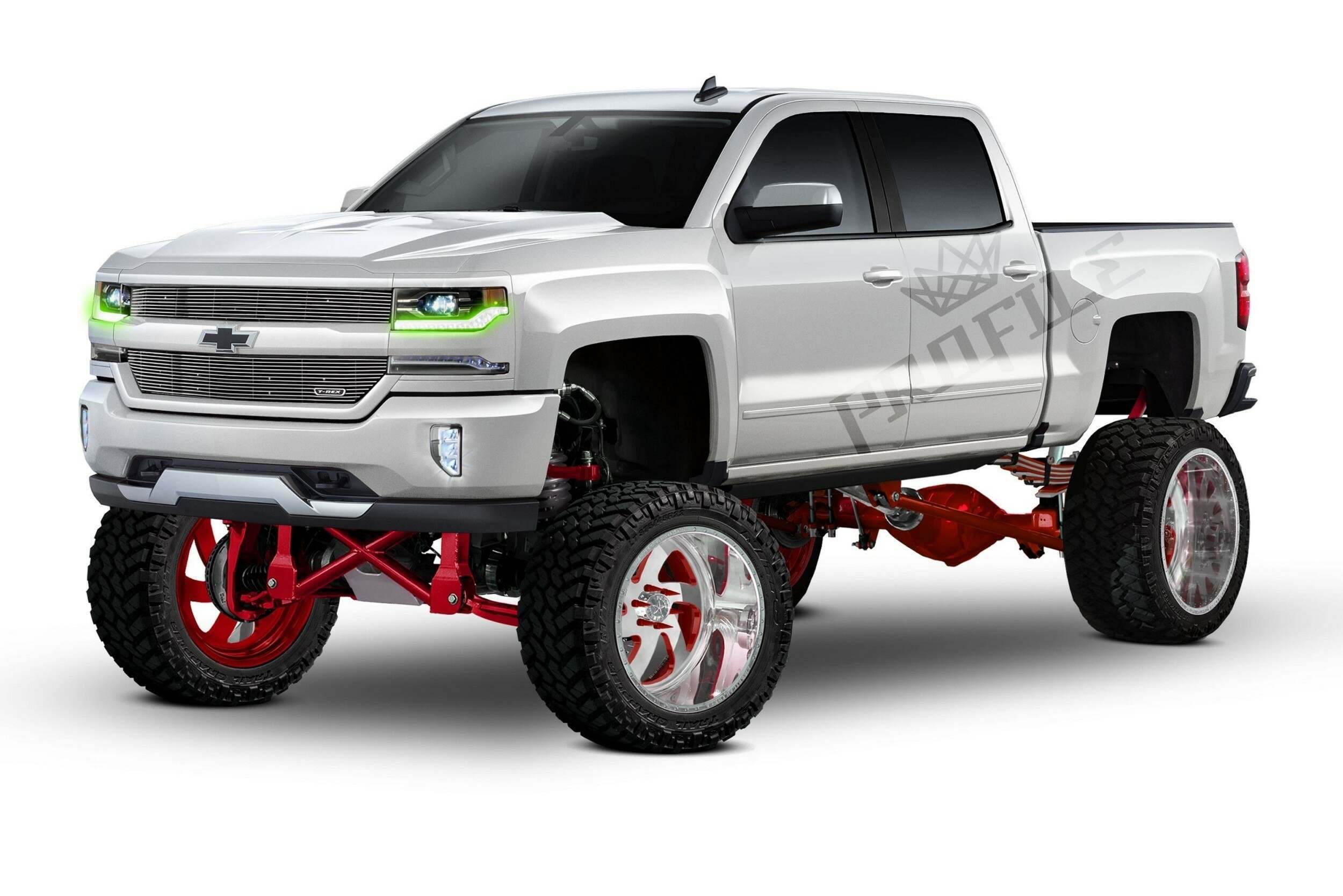Profile  Pixel DRL Boards: 2016+ Chevrolet Silverado (Set) (GM Silverado (16-18)) - LED331