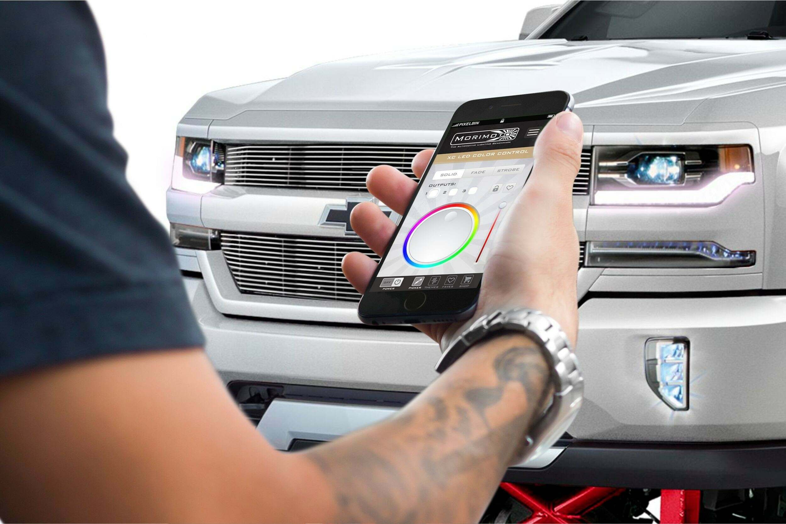 Profile  Pixel DRL Boards: 2016+ Chevrolet Silverado (Set) (GM Silverado (16-18)) - LED331