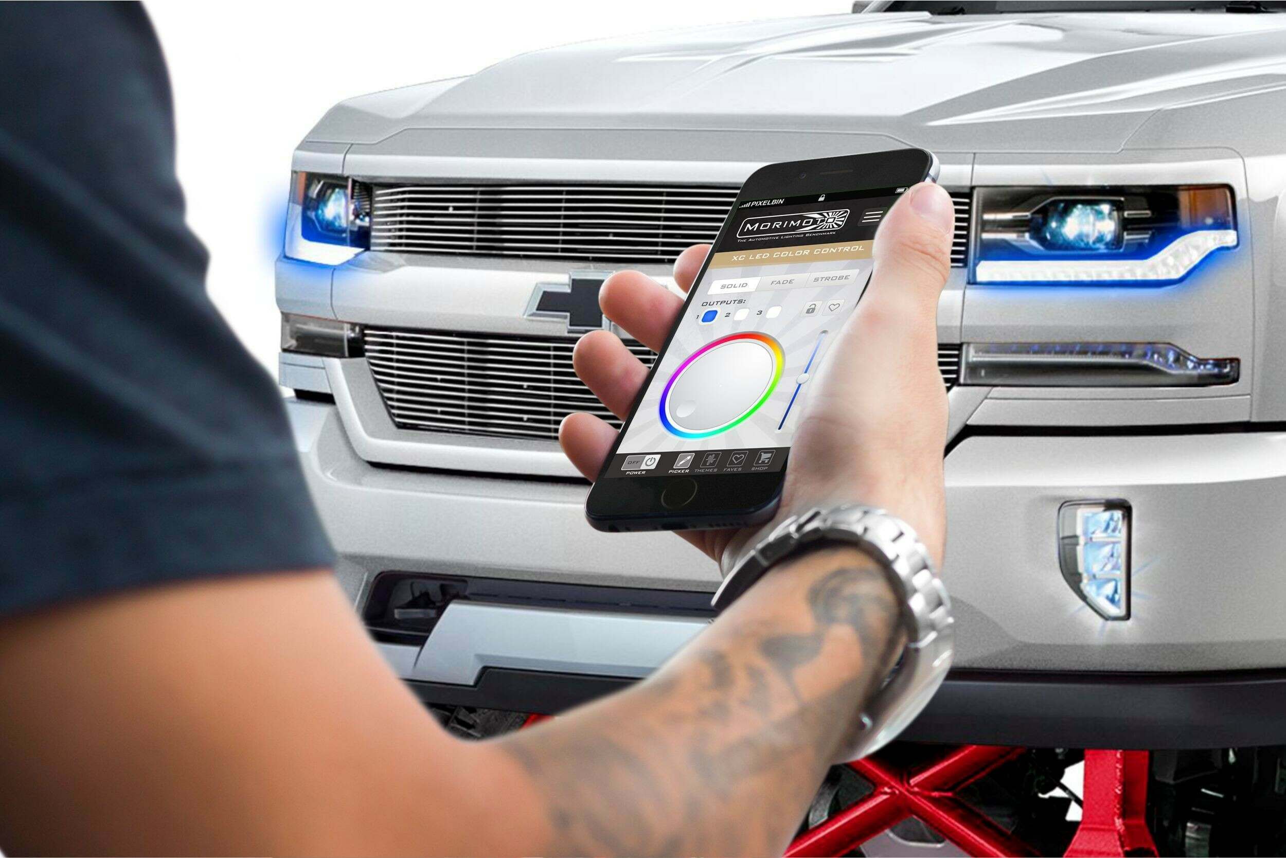 Profile  Pixel DRL Boards: 2016+ Chevrolet Silverado (Set) (GM Silverado (16-18)) - LED331
