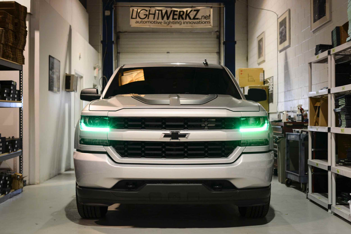 Profile  Pixel DRL Boards: 2016+ Chevrolet Silverado (Set) (GM Silverado (16-18)) - LED331