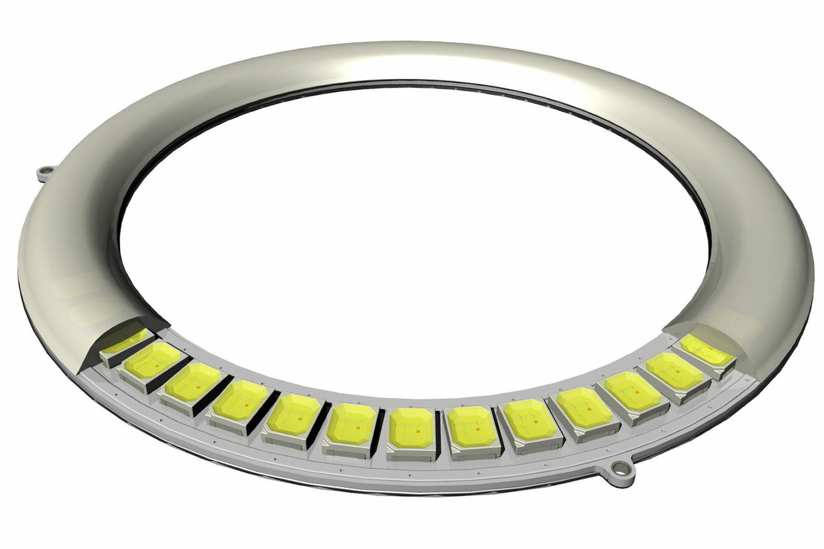 Profile 6":  Pivot Strip w/ Driver (Dual Red) (Universal) - LED183
