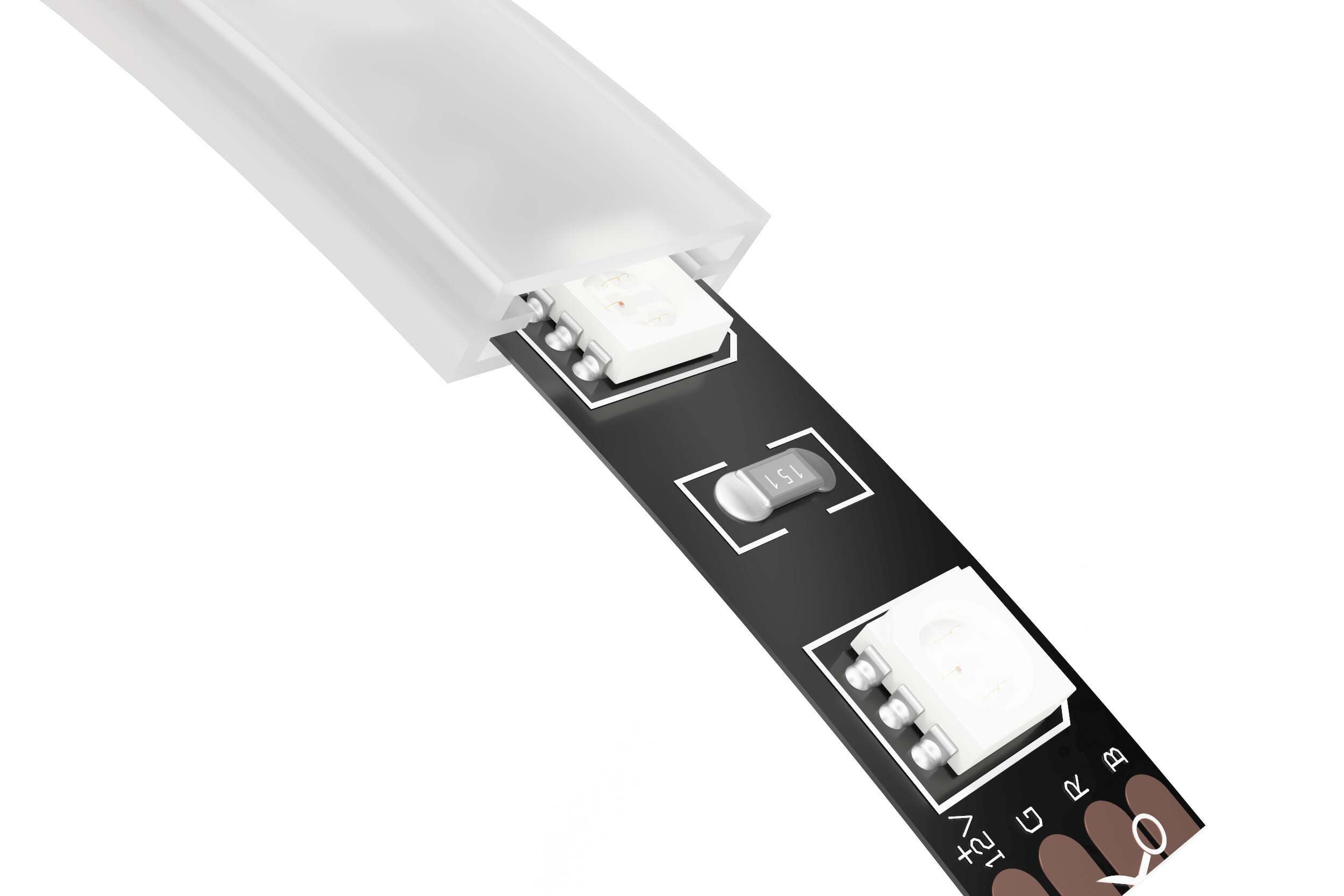 Profile  Pixel WP RGB Strip: 24in (Universal) - LED293