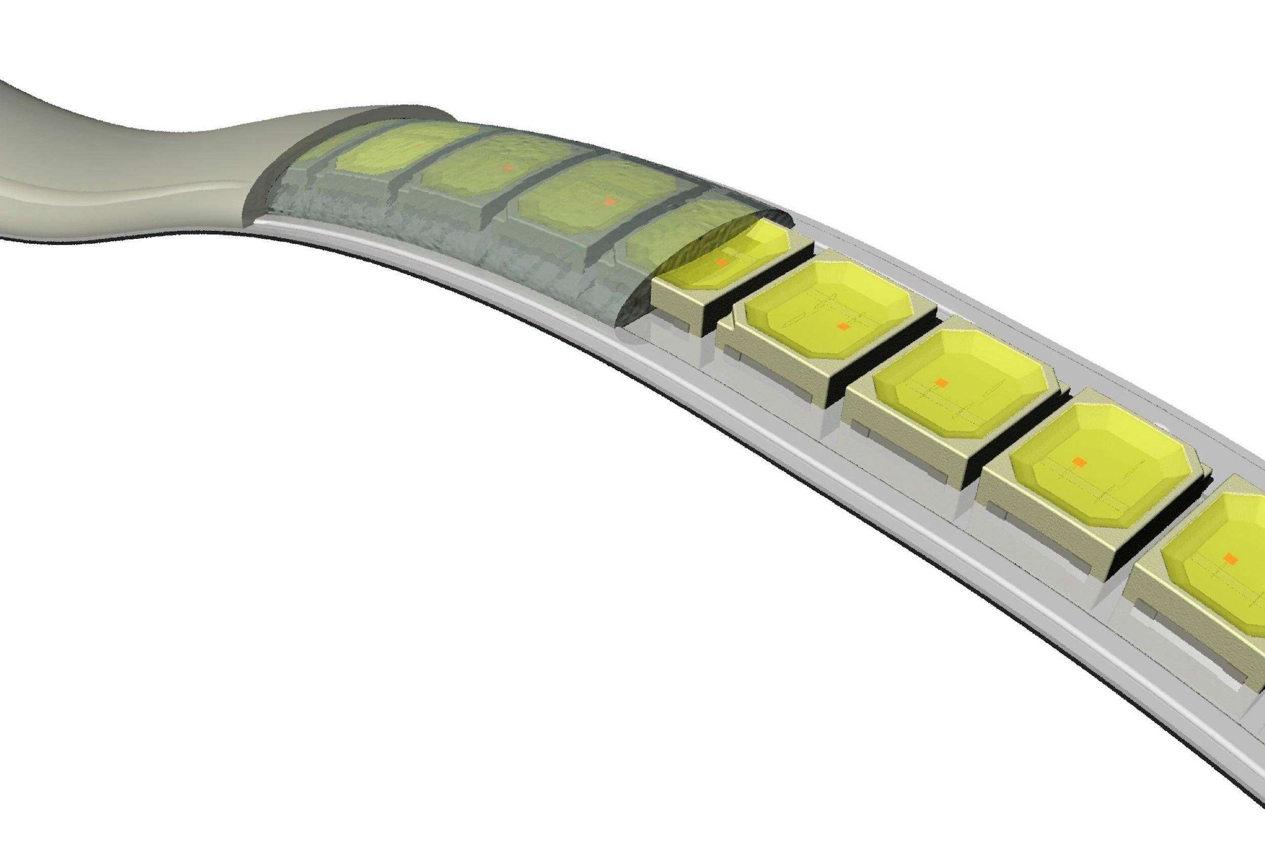 Profile 9":  Pivot Strip w/ Driver (Switchback Sequential) (Universal) - LED281