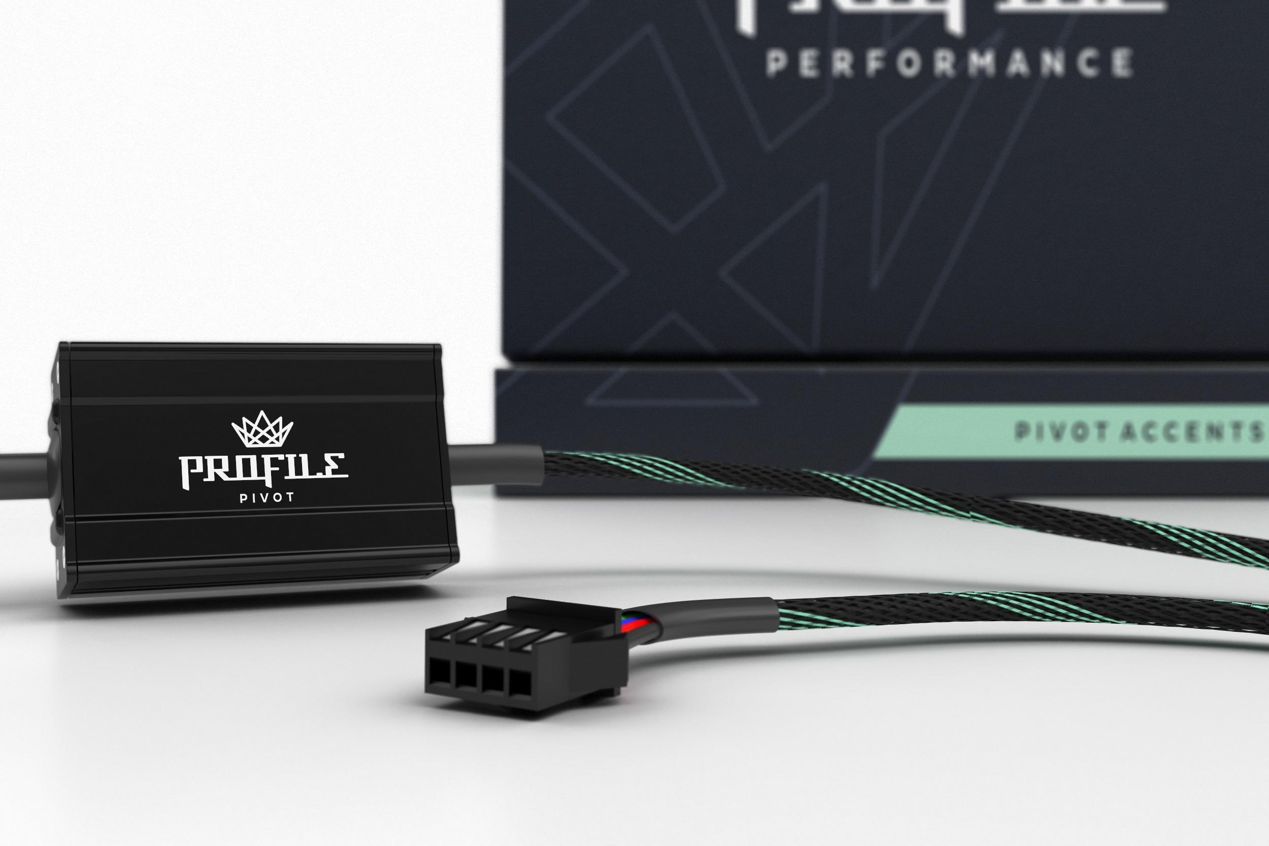 Profile 9":  Pivot Strip w/ Driver (Switchback Sequential) (Universal) - LED281