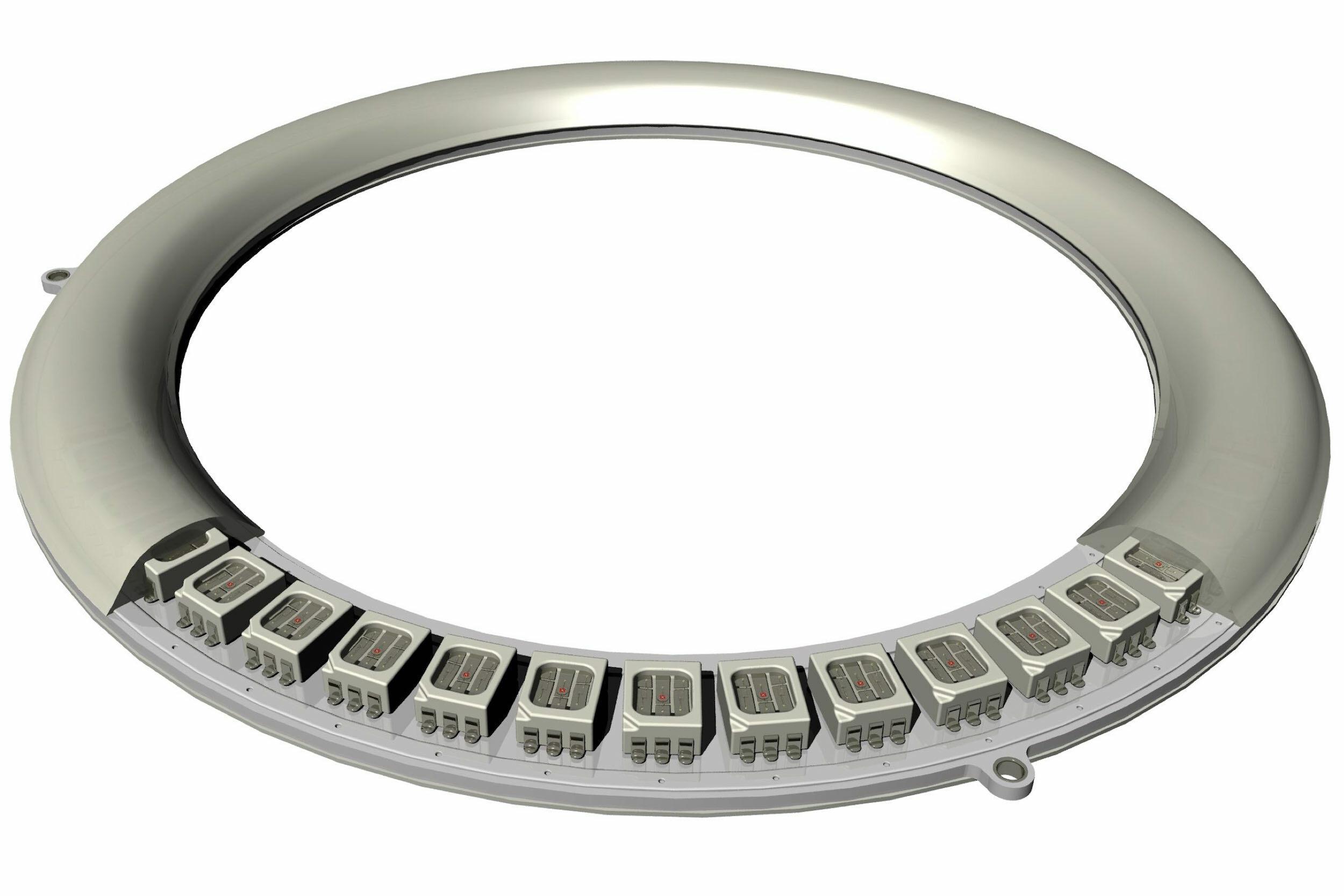 Profile 180mm:  Prism Halo w/ Driver (RGB) (Universal) - LED14