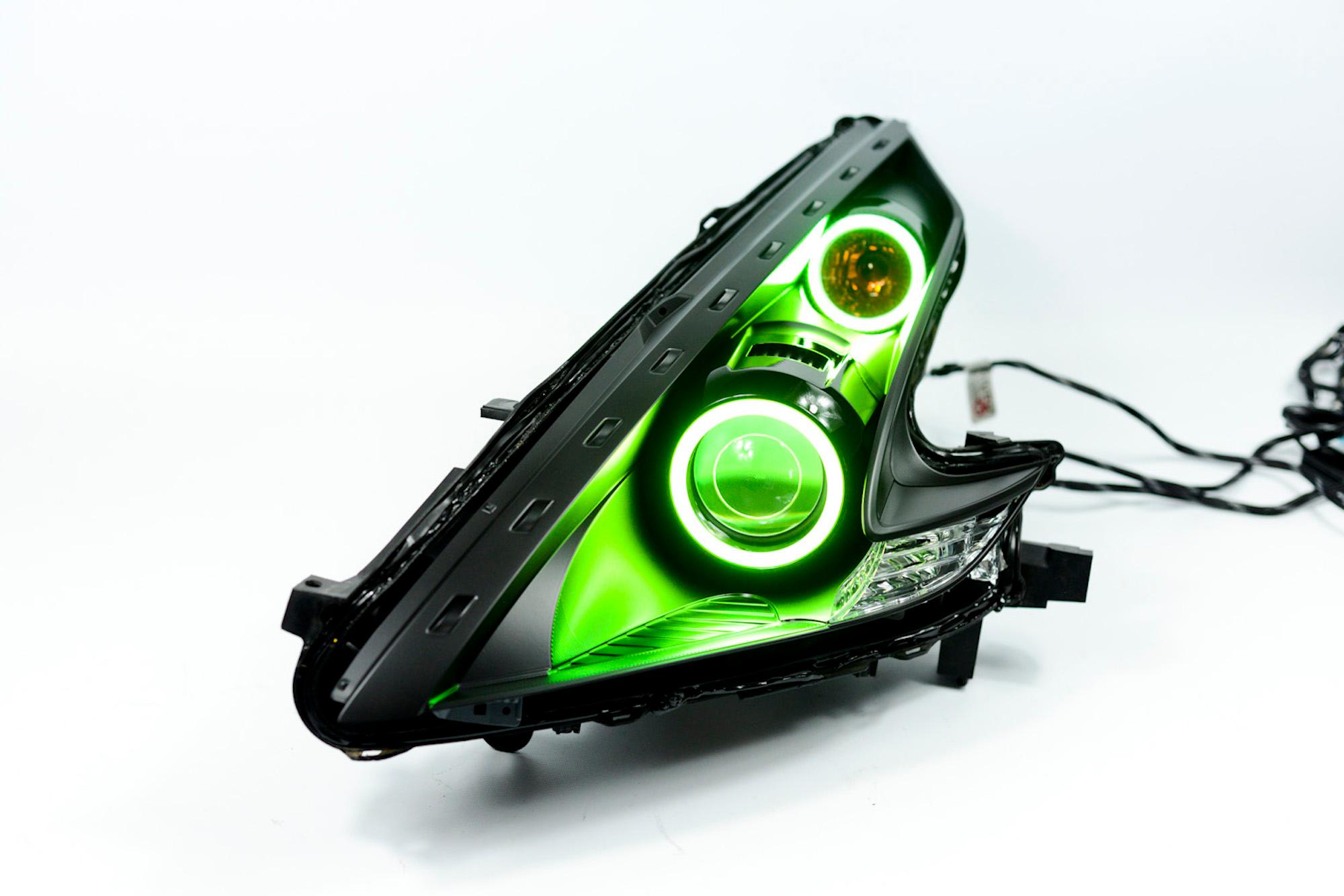 Profile 200mm Rectangle:  Prism Halo w/ Driver (RGB) (Universal) - LED44