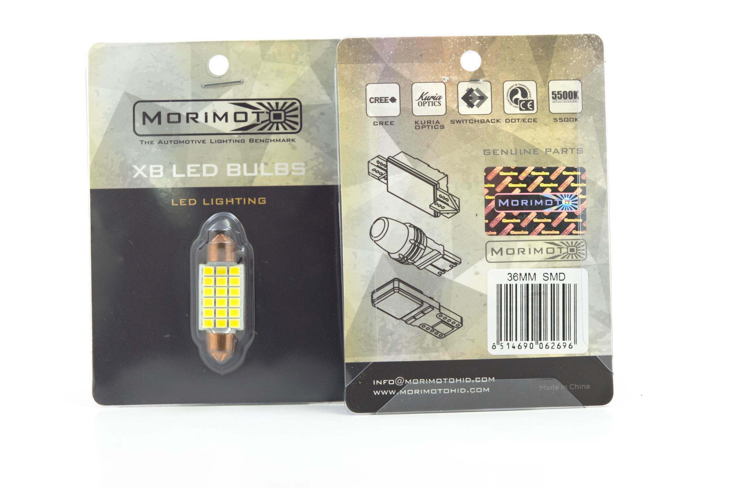 Morimoto Festoon:  XB LED 2.0 (31mm) (Universal) - LED580