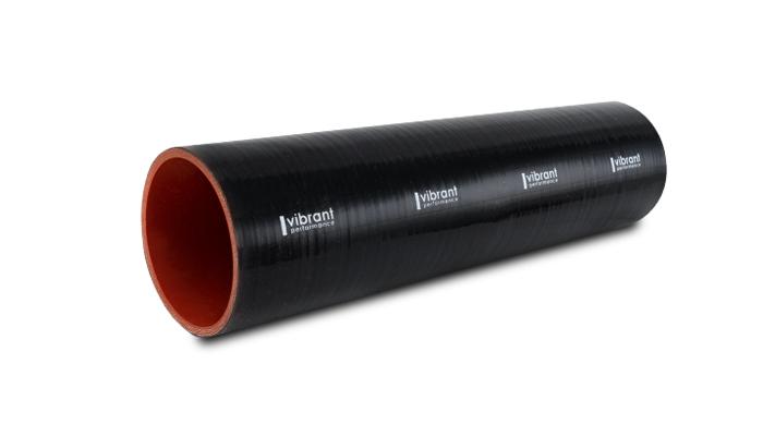 Vibrant Performance 4 Ply Silicone Sleeve Coupler, 4" Id X 12" Long - Black - 27191