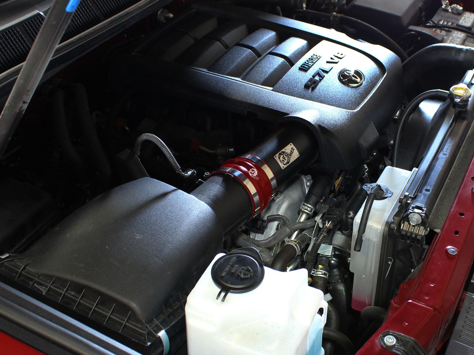 AFE Super Stock Induction System w/ Pro DRY S Media (2007-2013 Tundra, Tundra) - 55-12541