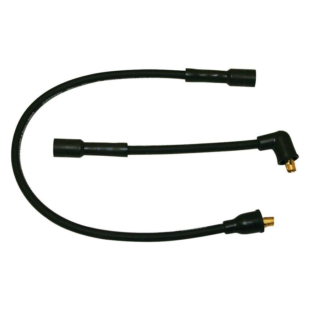 Moroso WIRE SET, SPIRAL CORE, BLACK, H-D XL (EXCEPT XL 1200S)  86-03 - 27214