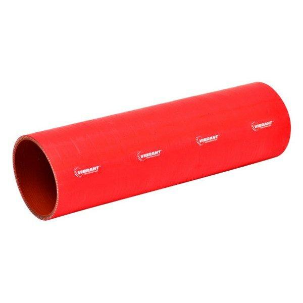 Vibrant Performance 4 Ply Silicone Sleeve Coupler, 5" Id X 12" Long - Red - 27251R