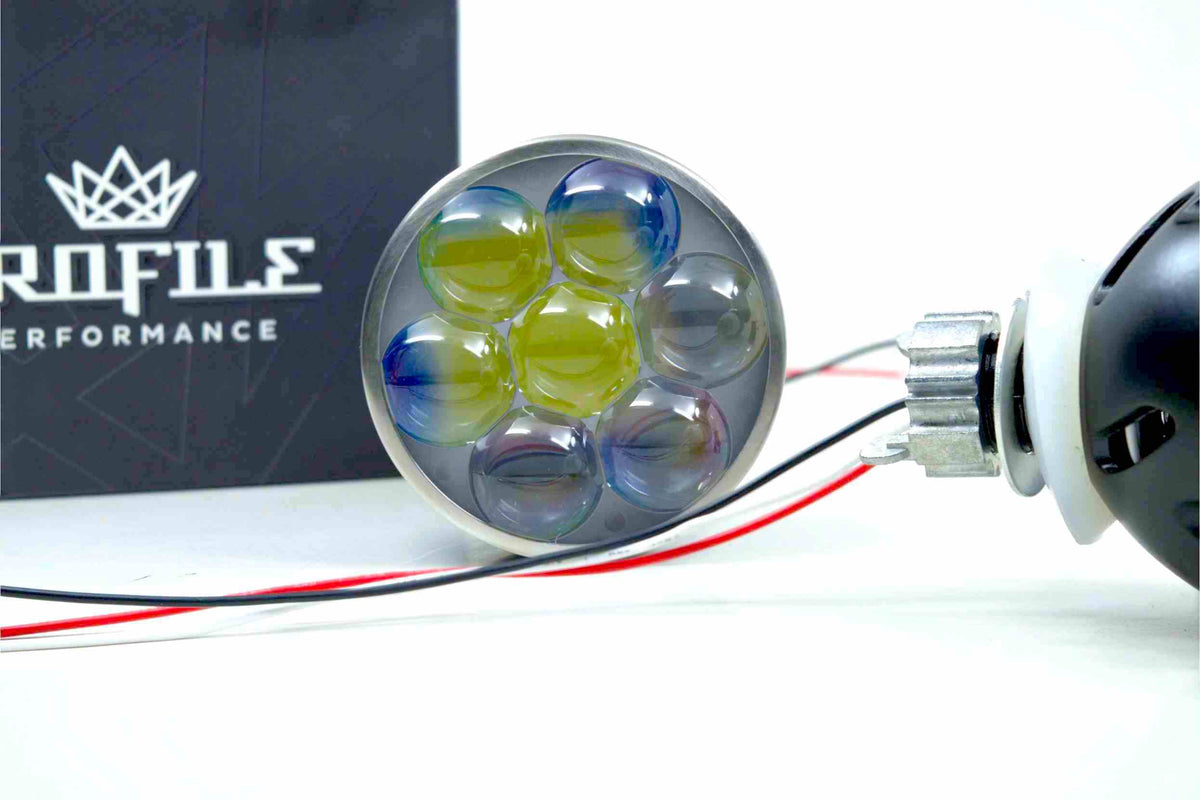 Profile LED High Beam: Profile Hi-Lens 2.0 (RGBW DRL) - LED344