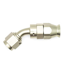 DeatschWerks 6AN Female Swivel 45-Degree Hose End PTFE (Incl. 1 Olive Insert)