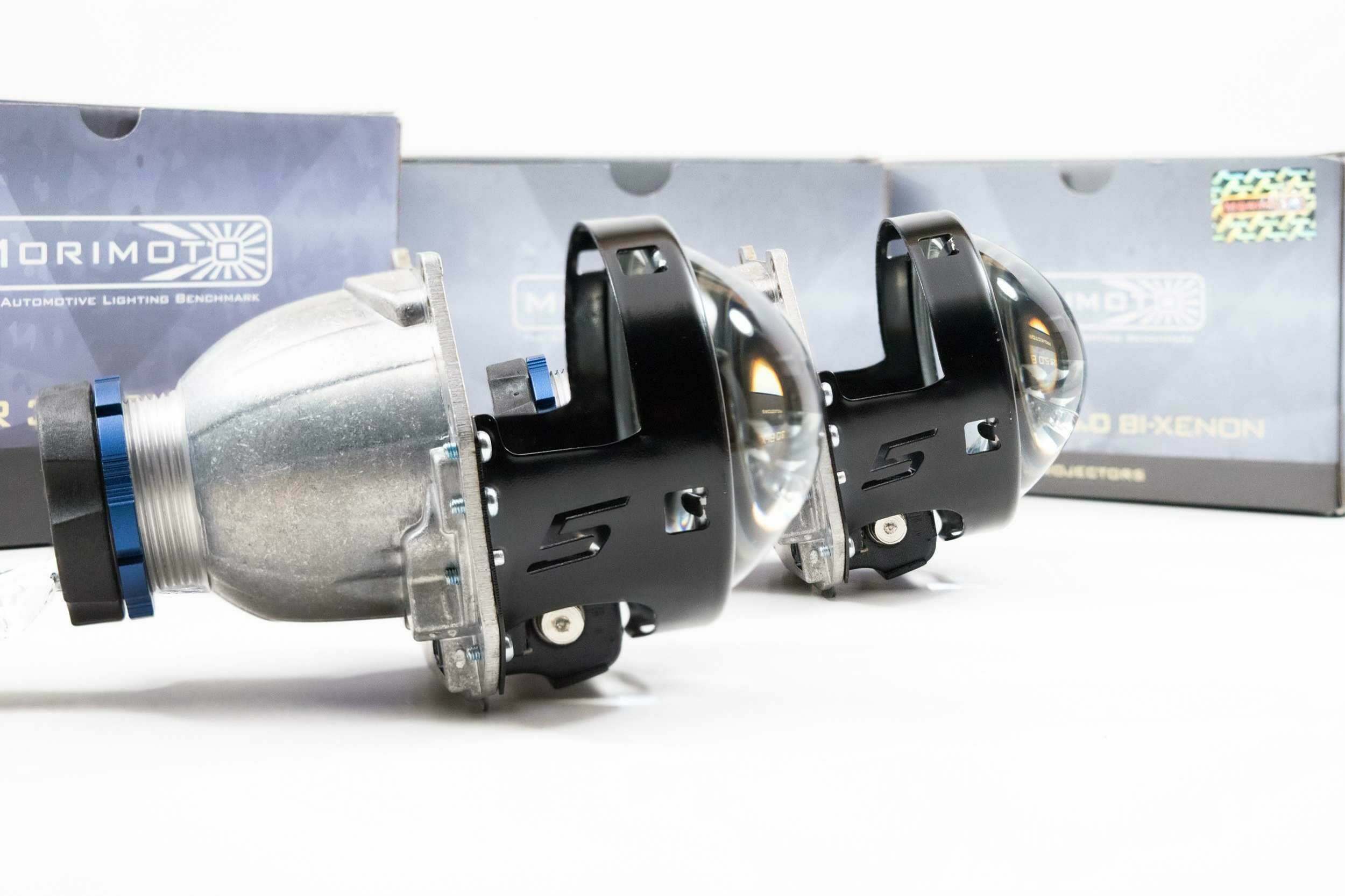 Morimoto Bi-Xenon:  Mini D2S 5.0: (Round Lens/LHD) (Universal) - PR56