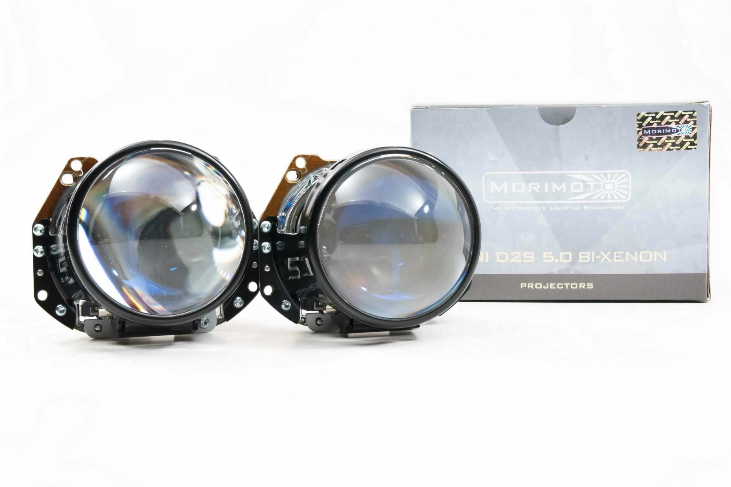 Morimoto Bi-Xenon:  Mini D2S 5.0: (Round Lens/LHD) (Universal) - PR56