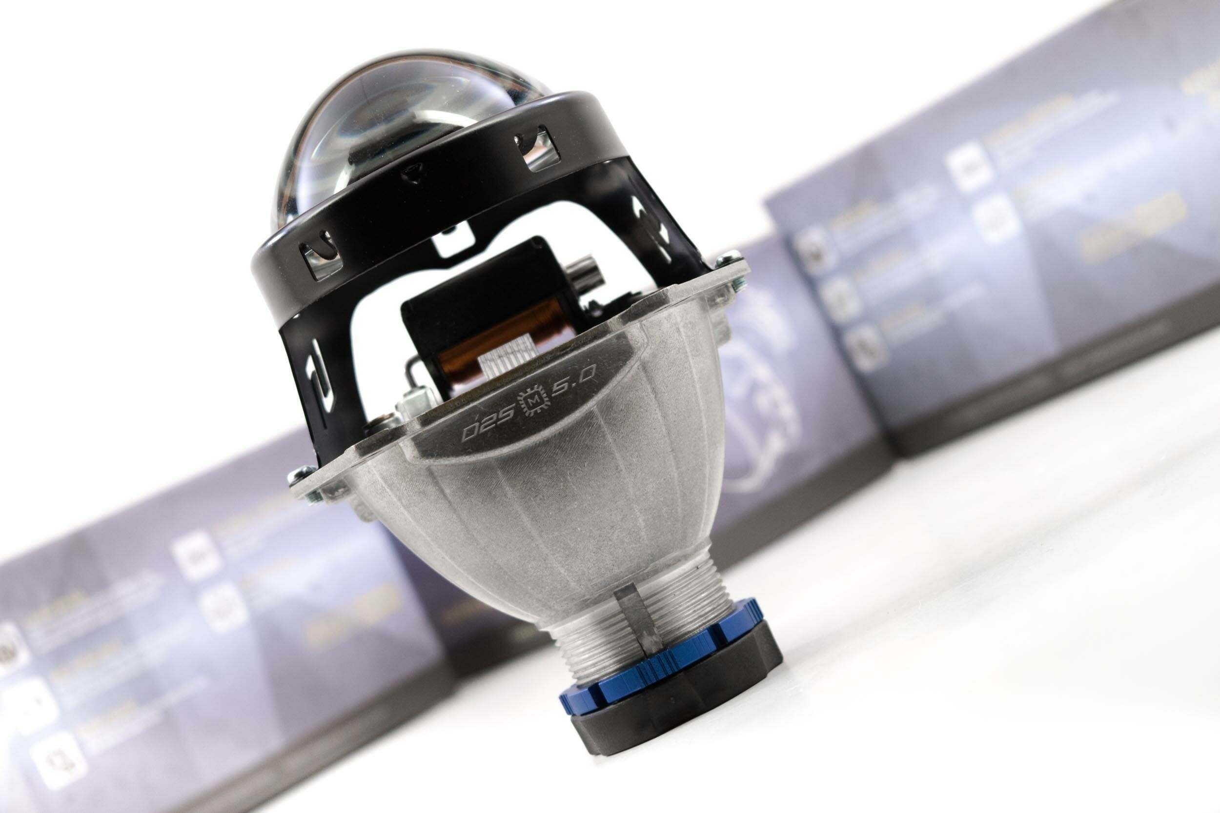Morimoto Bi-Xenon:  Mini D2S 5.0: (Round Lens/LHD) (Universal) - PR56