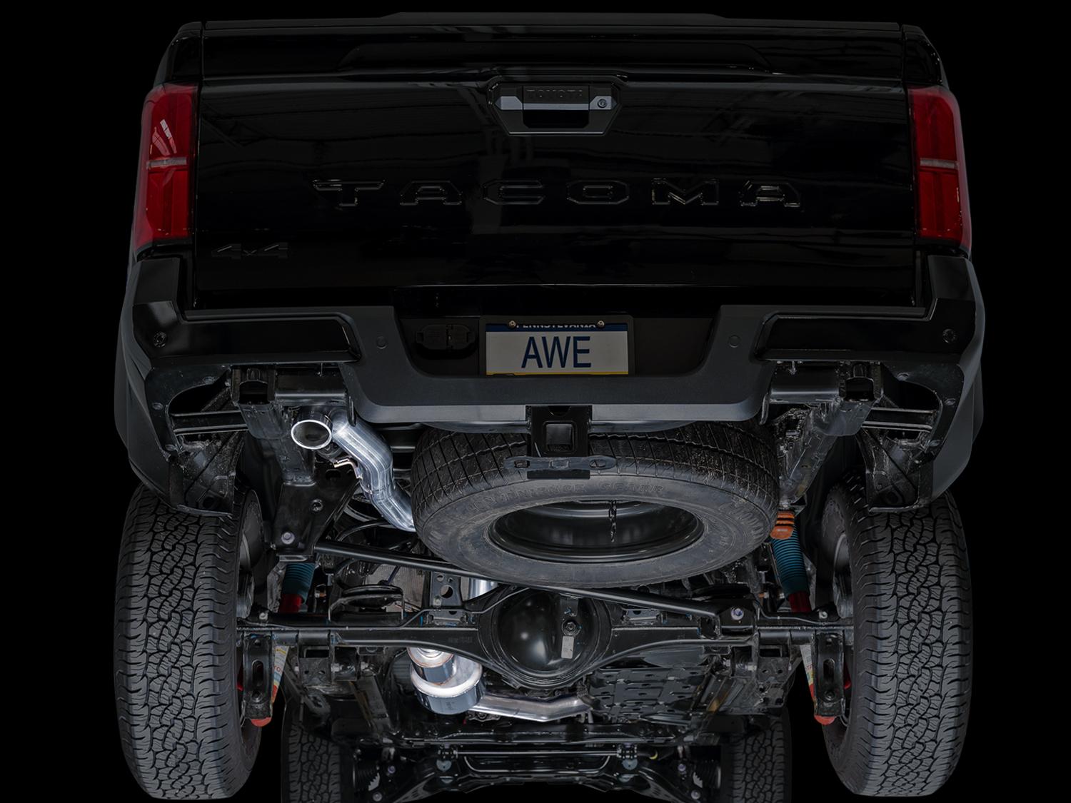AWE 0FG Exhaust - BashGaurd Only (2024+ Toyota Tacoma 2.4T) - 3015-28254