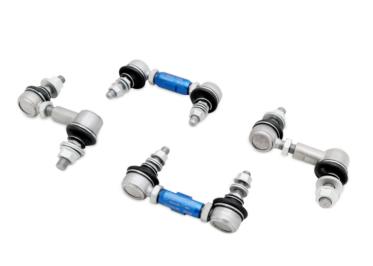 SuperPro HD Adjustable End Link Set (TRC1045 + TRC1225A) (2003-2009 350Z) - TRCLNKSET16