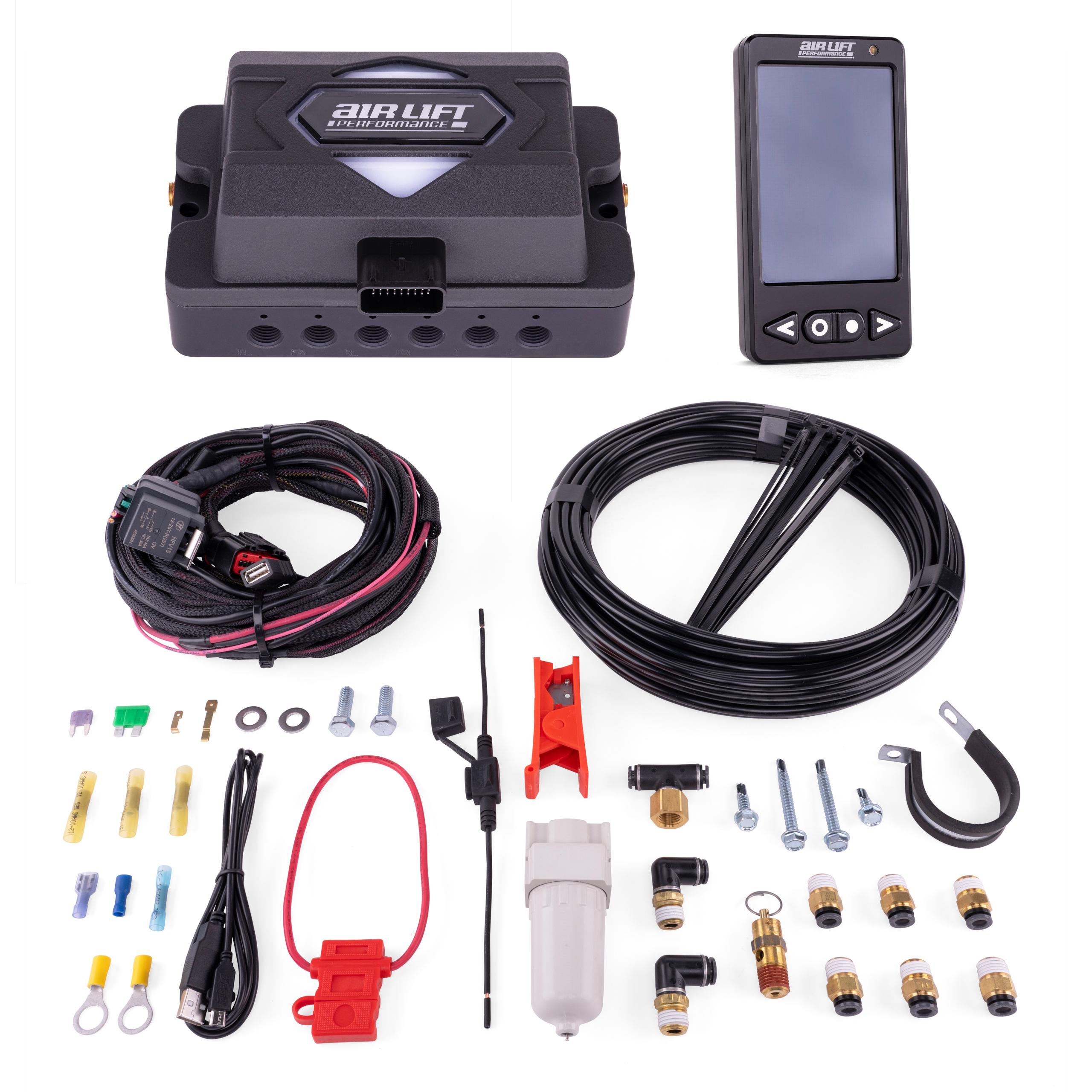 Air Lift Performance Alp4 ¼” Line Pressure-Based Air Management System - 27480