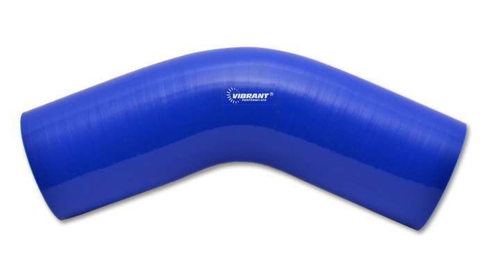 Vibrant Performance 45 Degree Elbow, 4.5" I.D. X 3.00" Leg Length - Blue - 2758B
