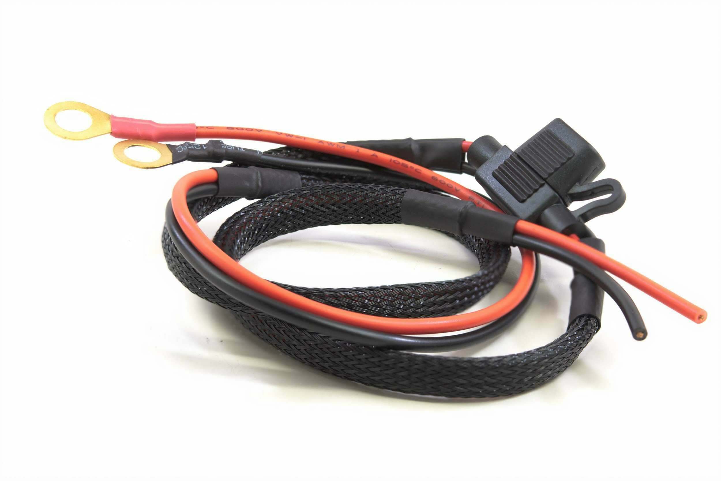 Acme Fuse Box Harness: O-Ring Terminals (12V +/-) (Universal) - WP323