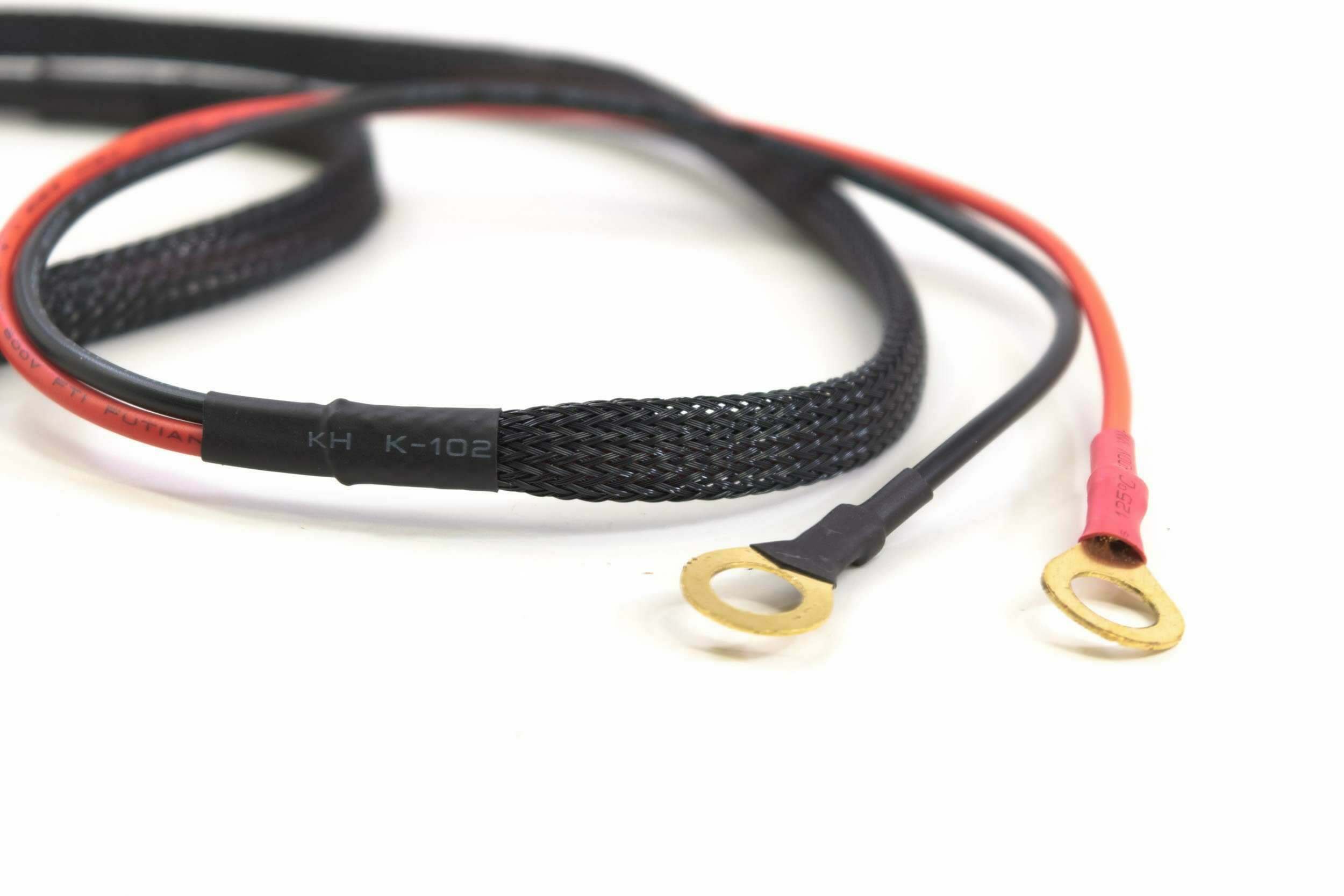 Acme Fuse Box Harness: O-Ring Terminals (12V +/-) (Universal) - WP323