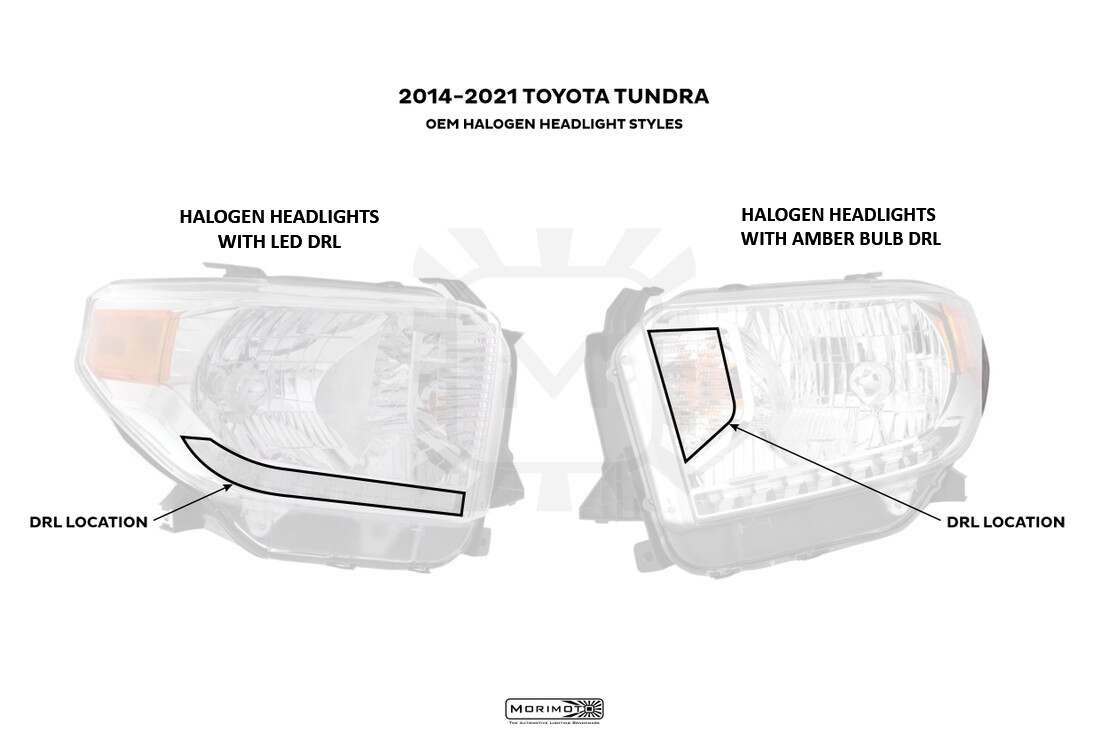 Morimoto Conversion Harness: Tundra OEM LED Heads DRL Adapter (14-19) (Toyota Tundra (14-20)) - H126.1