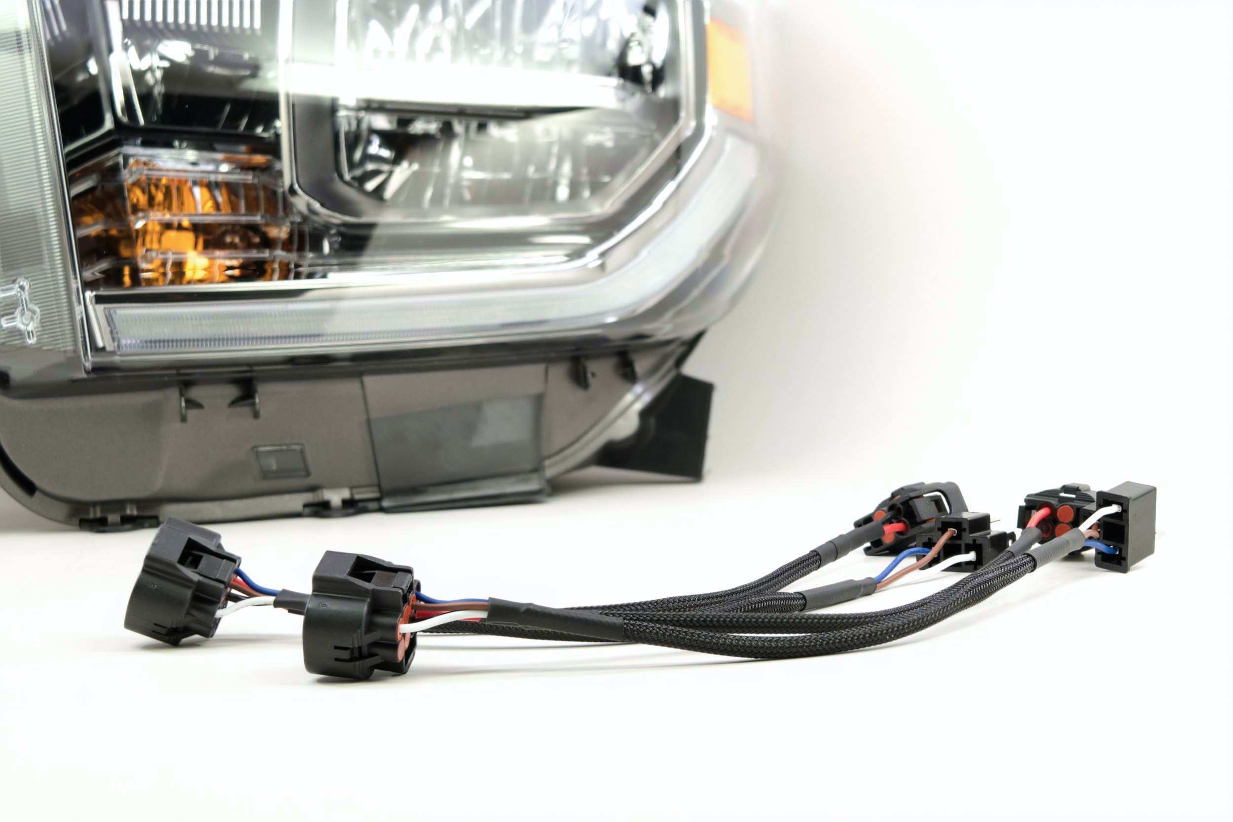 Morimoto Conversion Harness: Tundra OEM LED Heads DRL Adapter (14-19) (Toyota Tundra (14-20)) - H126.1