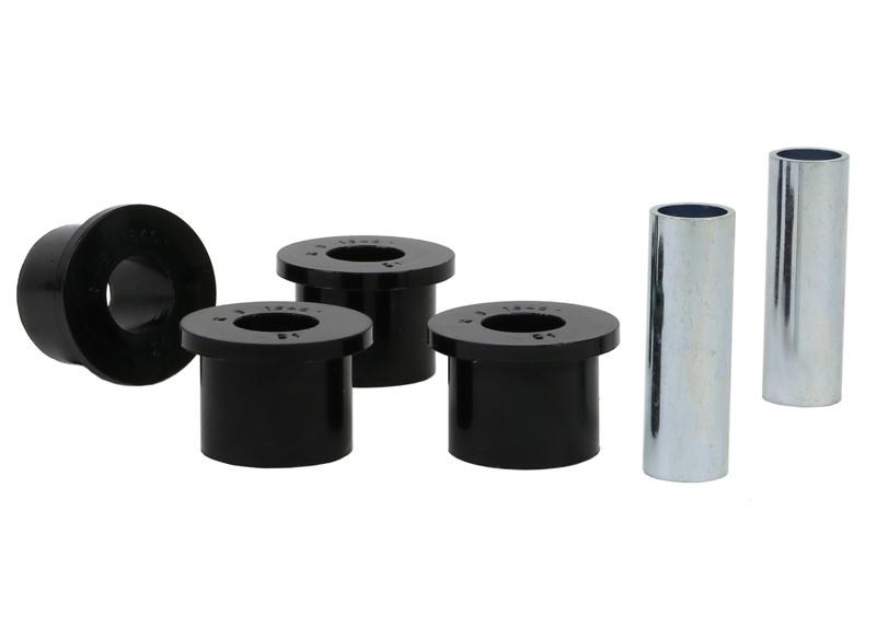 Whiteline Performance Rear Spring Eye Front Bushing 86-94 Nissan Whiteline (1986-2004 D21, Frontier, Xterra) - W71646