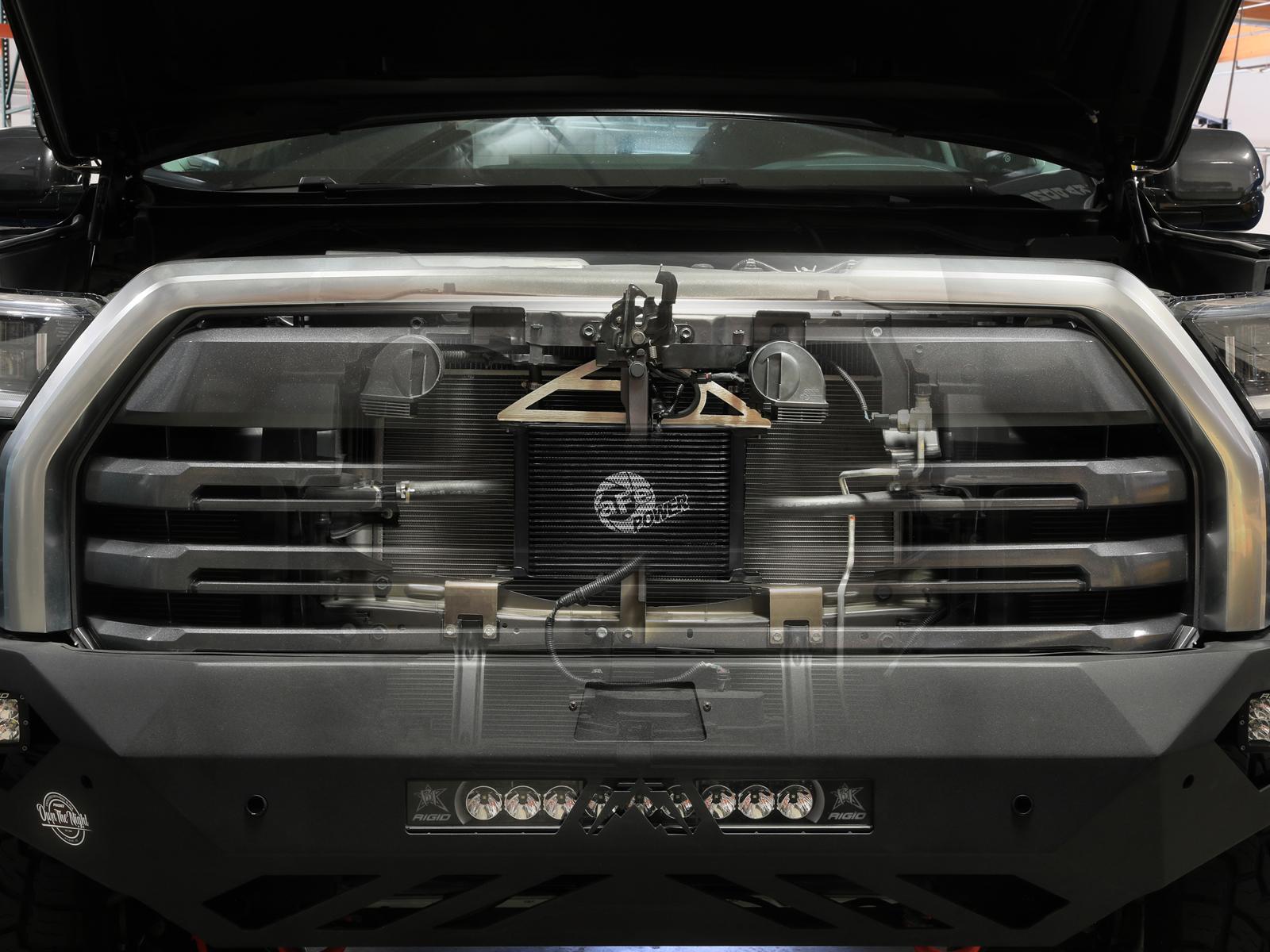 aFe BladeRunner Transmission Oil Cooler Kit (2022-2024 Toyota Tundra/Sequoia V6-3.4L (tt))- 46-80009