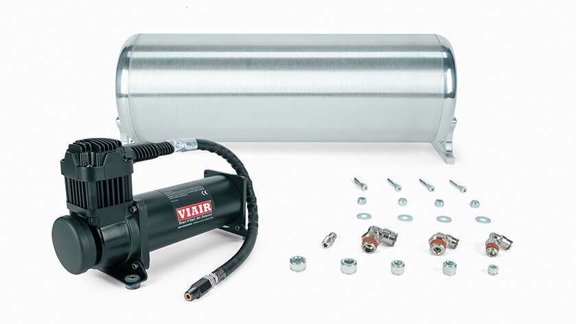 Air Lift Performance 18" Flo Tank W/ Viair 444C Black Compressor - 27767